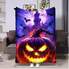 Плед 3D Halloween Castle 17605 135х160 см