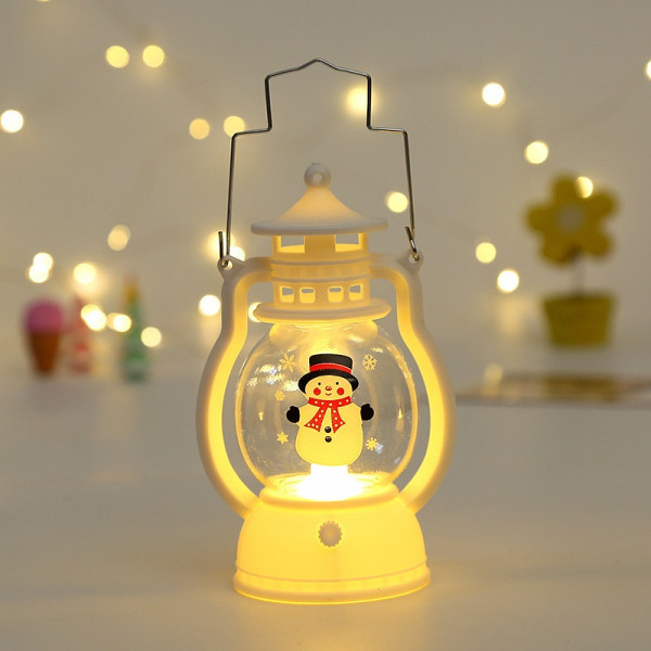 Ліхтар новорічний декоративний круглий Merry Christmas 5 14573 5.8х12.6 см
