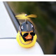 Автомобільна качка з шоломом і кріпленням Funny Ducks Red Spider 5178