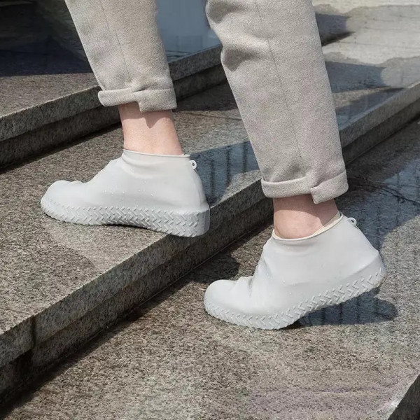 Дощовик чохол для взуття 18489 S 26-34 р білий