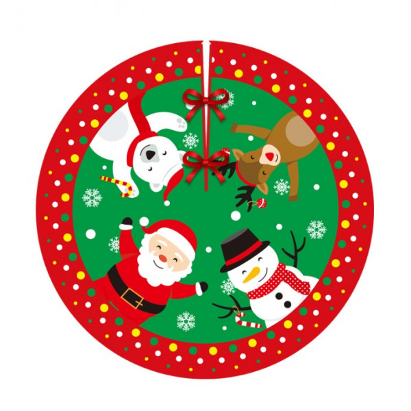 Килимок новорічний під ялинку Merry Christmas 4 14003 115х90 см