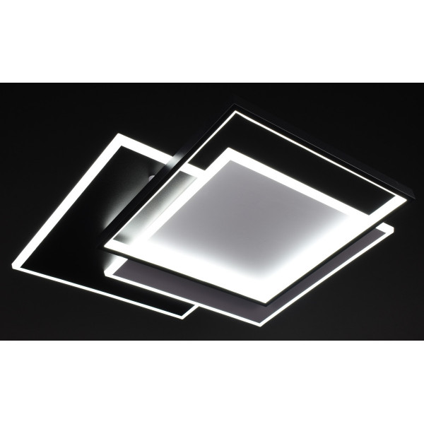 Люстра світлодіодна стельова LED світильник для квартири на стелю лед 28000 Білий 7х50х50 см.