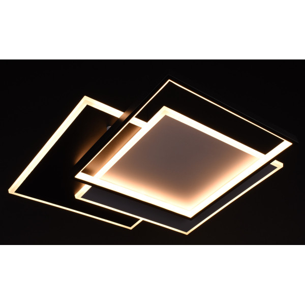 Люстра світлодіодна стельова LED світильник для квартири на стелю лед 28000 Білий 7х50х50 см.