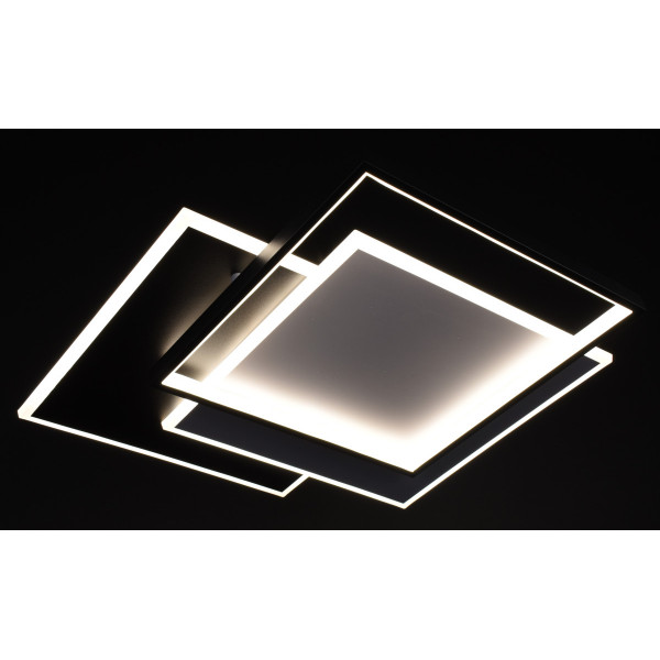 Люстра світлодіодна стельова LED світильник для квартири на стелю лед 28000 Білий 7х50х50 см.
