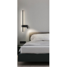 Бра LED 28057 Чорний 9х16х60 см.