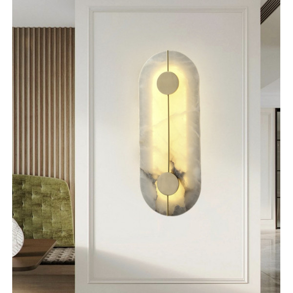 Бра LED 28063 Латунь 4х16х43 см.