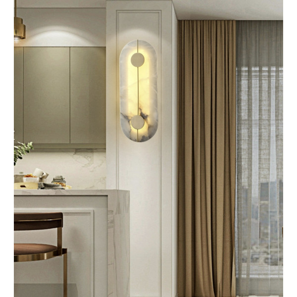 Бра LED 28063 Латунь 4х16х43 см.