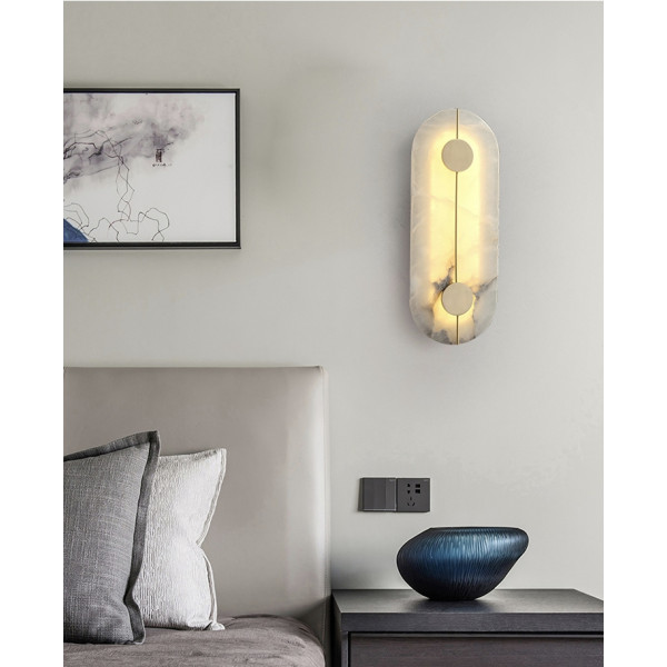 Бра LED 28063 Латунь 4х16х43 см.