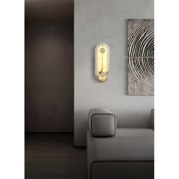 Бра LED 28063 Латунь 4х16х43 см.