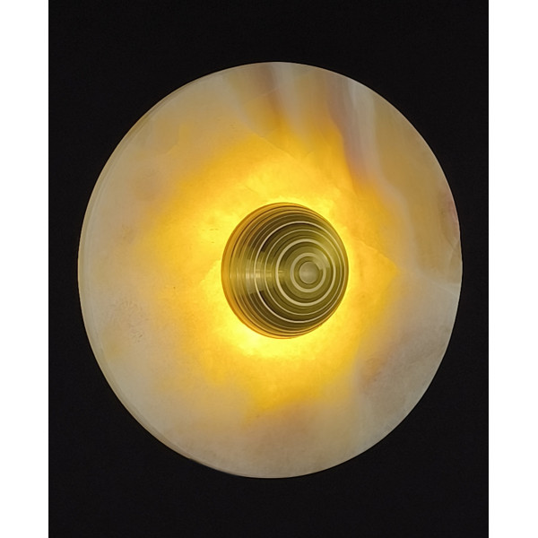 Бра LED 28066 Латунь 9х20х20 см.