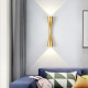 Бра LED 28082 Латунь 6х6х24 см.