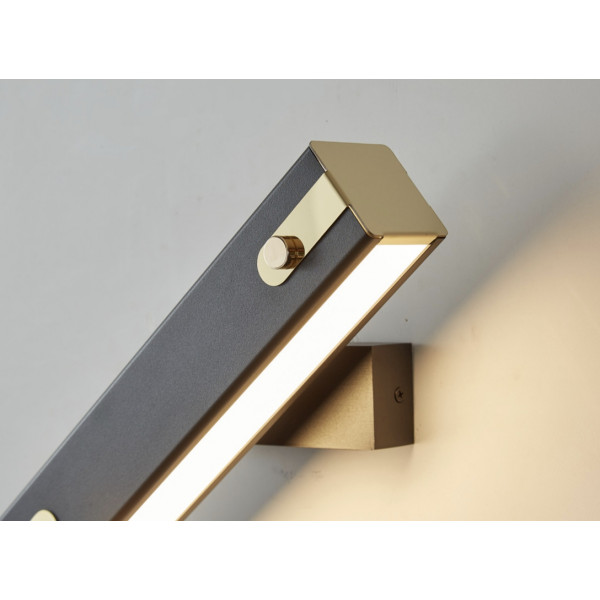 Бра LED 28093 Чорний 10х4х31 см.
