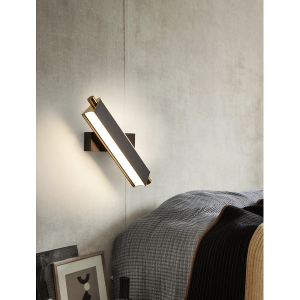 Бра LED 28094 Чорний 10х4х29 см.