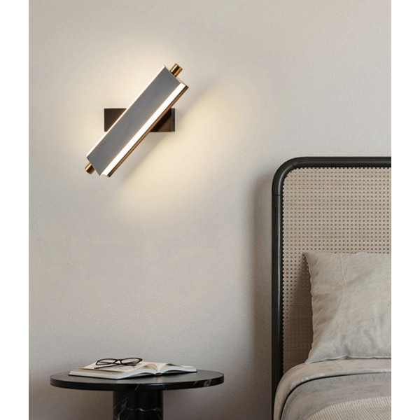 Бра LED 28094 Чорний 10х4х29 см.