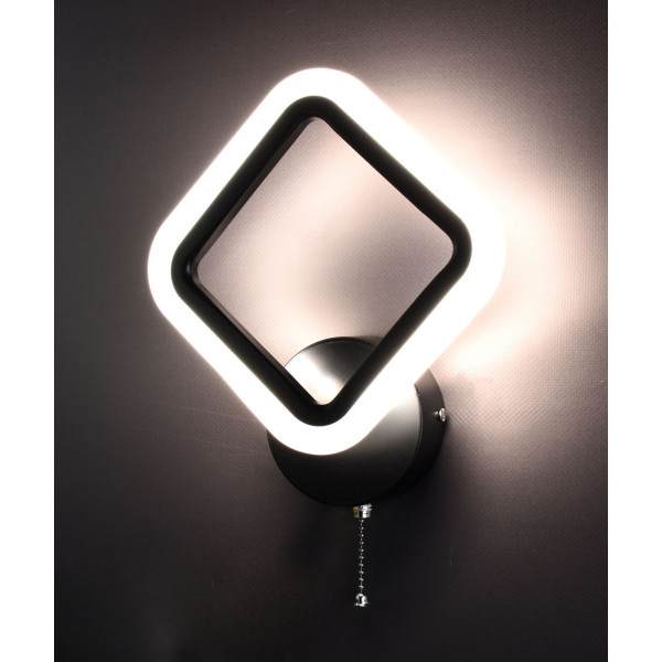 Бра LED 25848 Чорний 8х22х34 см.