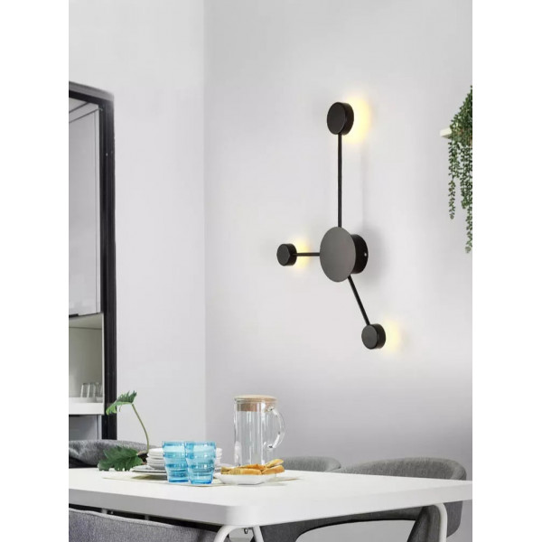 Бра LED 26229 Чорний 55х36х7 см.