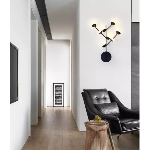 Бра LED 26273 Чорний 47х38х9 см.