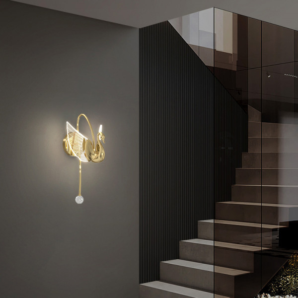 Бра LED 26628 Золото 30-150х17х18 см.