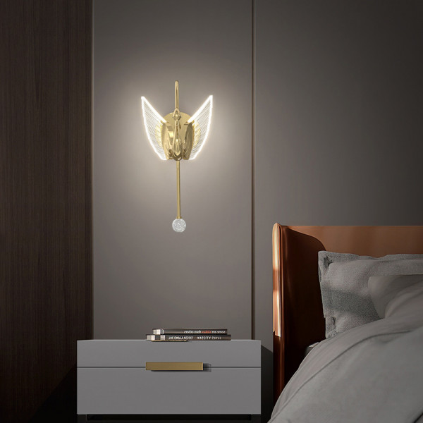 Бра LED 26628 Золото 30-150х17х18 см.