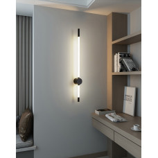 Бра LED 27026 Чорний 9х6х60 см.