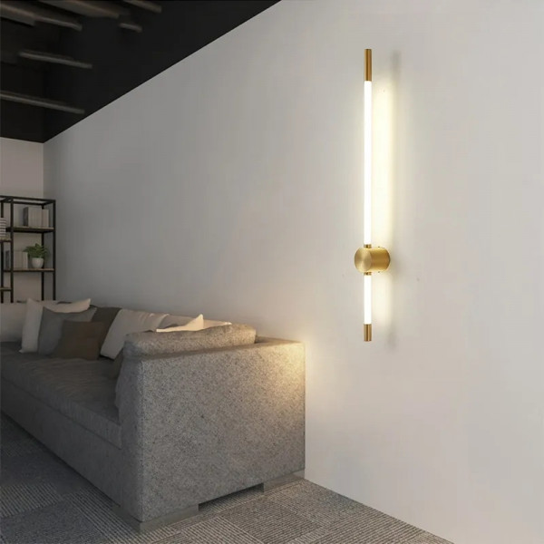 Бра LED 27030 Латунь 9х6х80 см.