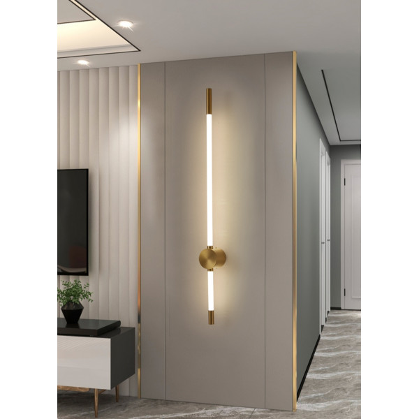 Бра LED 27031 Латунь 9х6х100 см.