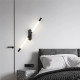 Бра LED 27033 Чорний 7х5х80 см.