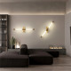 Бра LED 27035 Латунь 7х5х60 см.