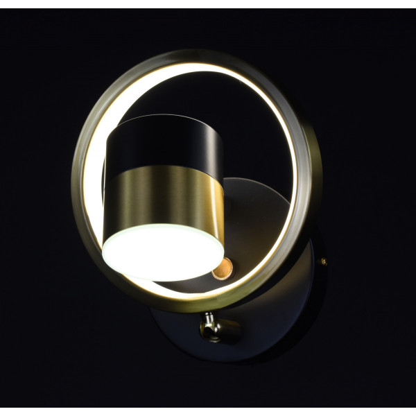 Бра LED 27176 Чорний 19х16х14 см.