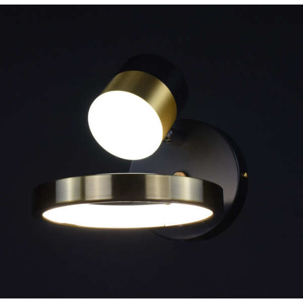 Бра LED 27176 Чорний 19х16х14 см.