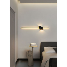 Бра LED 27375 Чорний 6х15х60 см.