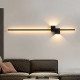 Бра LED 27376 Чорний 6х15х80 см.