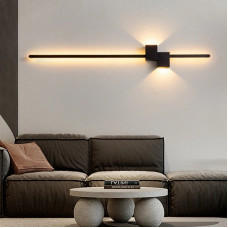 Бра LED 27377 Чорний 6х15х100 см.