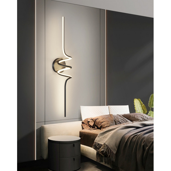 Бра LED 27386 Чорний 16х13х60 см.
