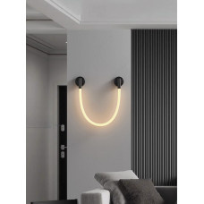 Бра LED 27387 Чорний 7х10х80 см.