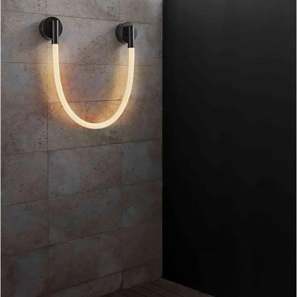 Бра LED 27387 Чорний 7х10х80 см.