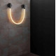 Бра LED 27387 Чорний 7х10х80 см.