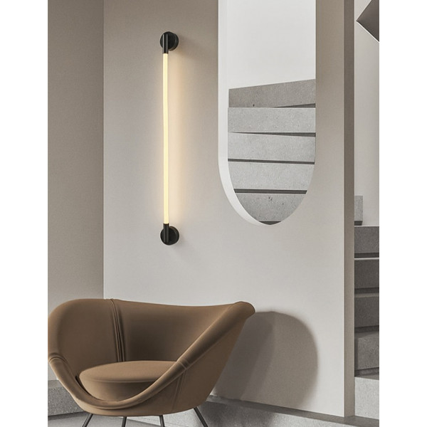 Бра LED 27387 Чорний 7х10х80 см.