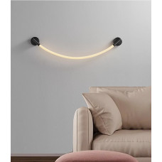 Бра LED 27388 Чорний 7х10х100 см.