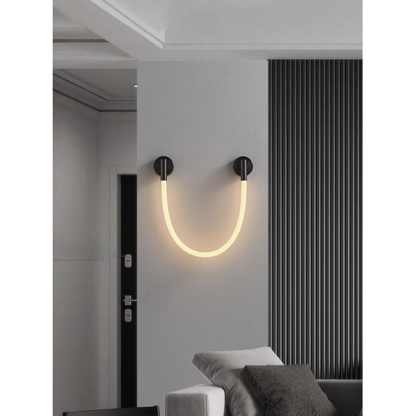 Бра LED 27388 Чорний 7х10х100 см.