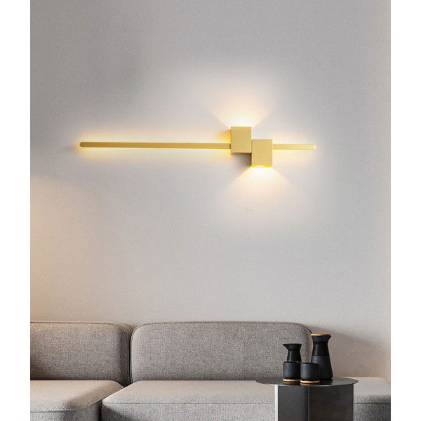 Бра LED 27527 Латунь 6х15х60 см.