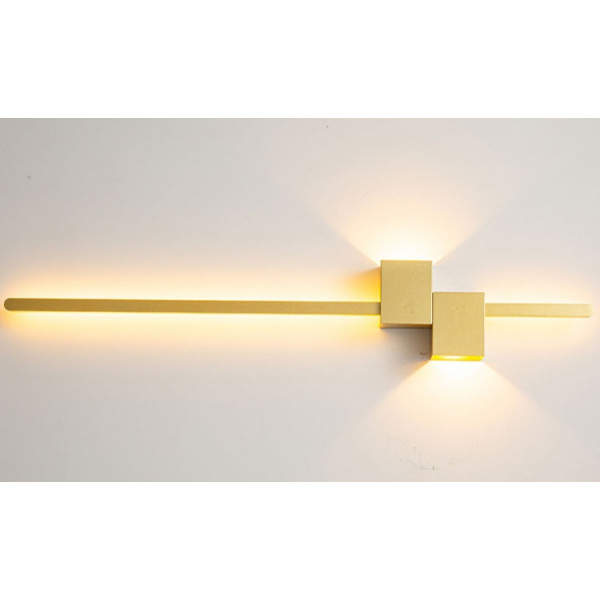 Бра LED 27527 Латунь 6х15х60 см.