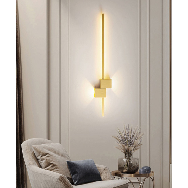 Бра LED 27529 Латунь 6х15х100 см.
