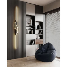 Бра LED 27530 Чорний 6х15х100 см.