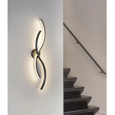 Бра LED 27532 Чорний 9х14х100 см.