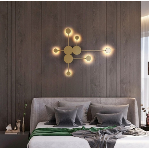 Бра LED 27535 Латунь 73х91х7 см.