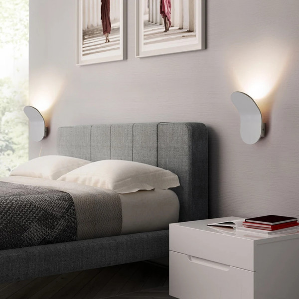 Бра LED 27537 Білий 18х10х9 см.