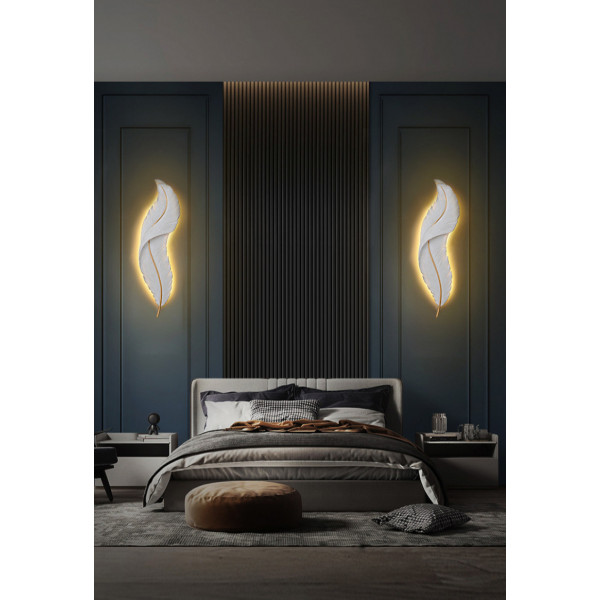 Бра LED 27546 Білий 6х20х85 см.