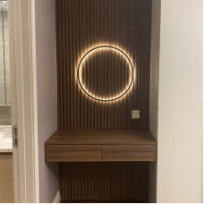 Бра LED 27547 Чорний 5х30х30 см.
