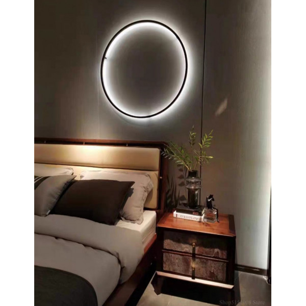 Бра LED 27547 Чорний 5х30х30 см.